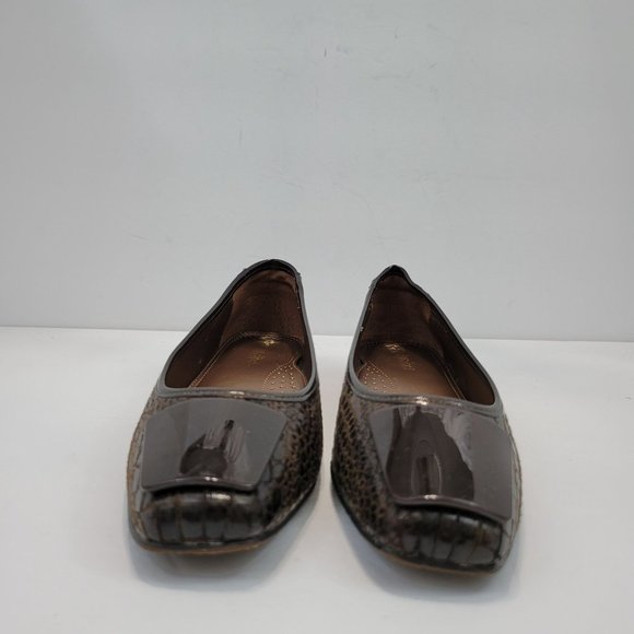 Naturalizer Checker Brown Snake Women's Shoes 778P82 US Size 7 - Picture 7 of 10